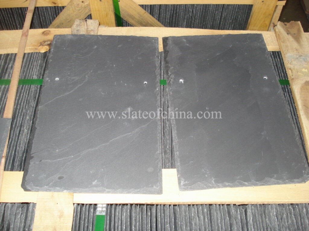 Rectangular roofing slate tile 13