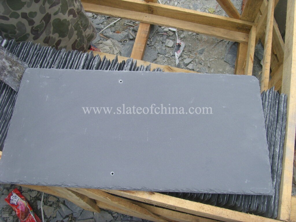 Rectangular roofing slate tile 24