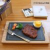 bamboo frame slate cheese board 13