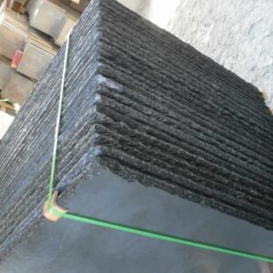 bespoke natural edge slate hearth 6