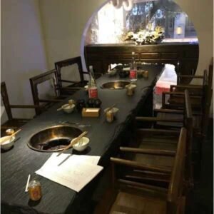 chafing dish slate dining tabletop 5