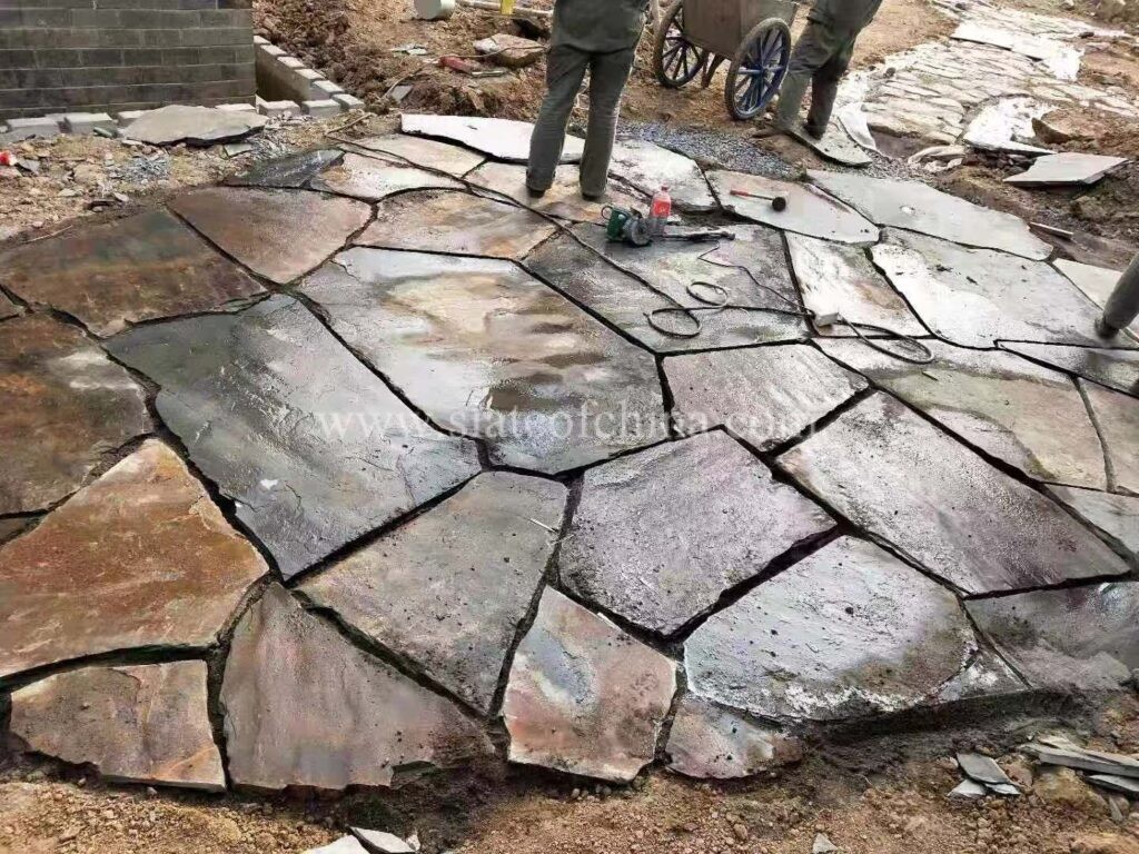 irregular paving slate 8