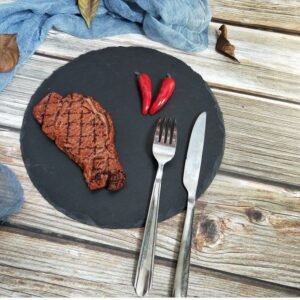 round slate cheese board 4