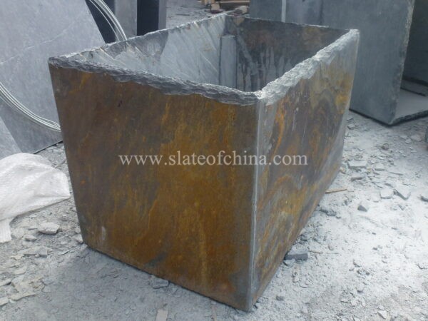 slate planter pot 137