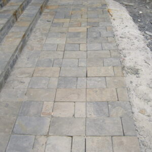 Durable tumbled slate