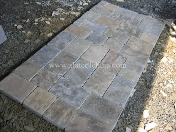 tumbled slate setts 9