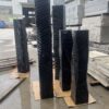 China Black Stone Garden Columns (2)