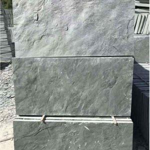 Natural Green Slate Floor Tiles Outdoor Courtyard Garden (10)