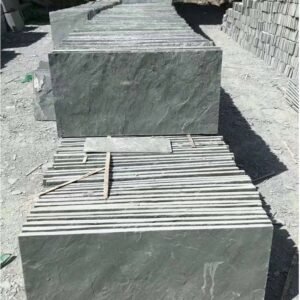 Natural Green Slate Floor Tiles Outdoor Courtyard Garden (11)