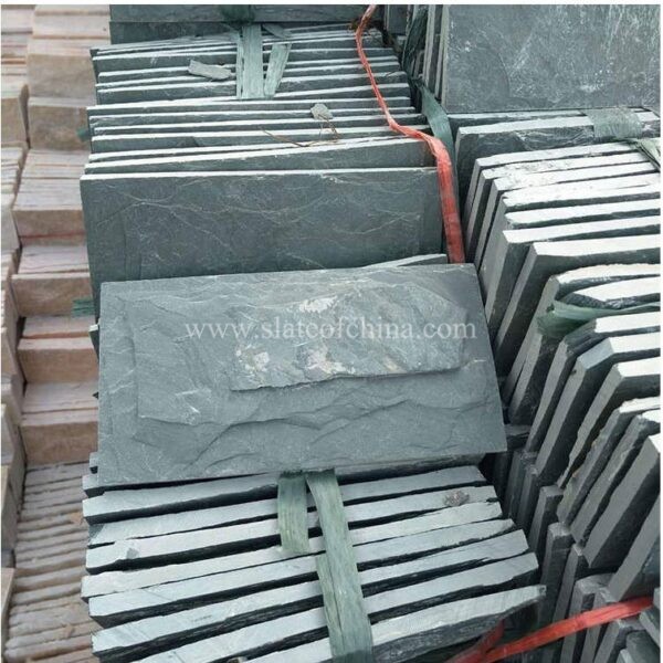 Natural Green Slate Floor Tiles Outdoor Courtyard Garden (7)