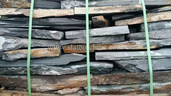 Rustic And Blue Black Slate Strips (2)