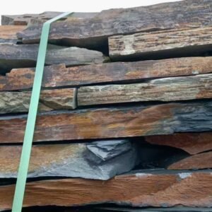 Rustic And Blue Black Slate Strips (4)