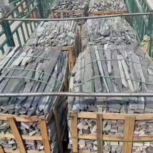 Rustic And Blue Black Slate Strips (6)