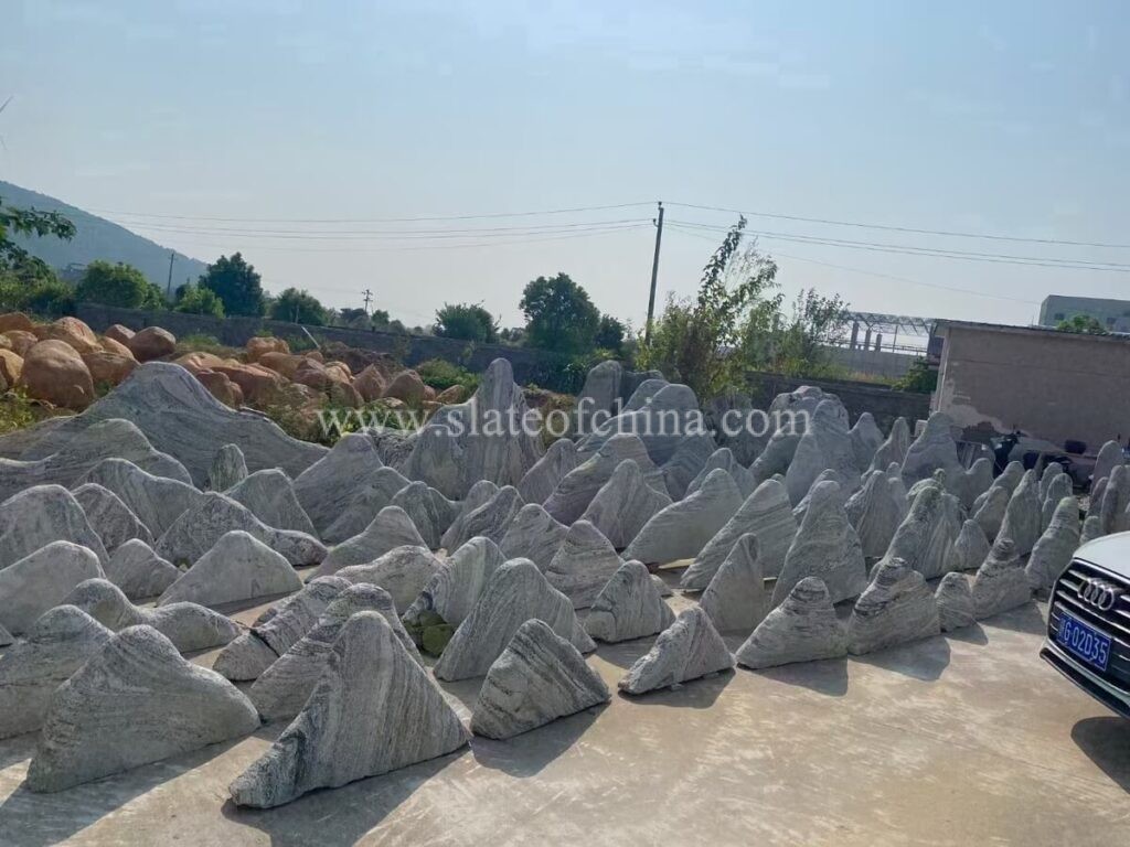 Snow Wave Stone Slice Garden Landscaping Decoration (1)