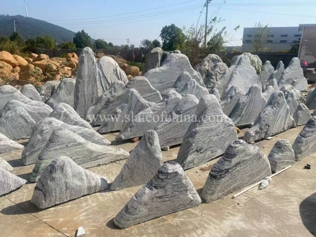 Snow Wave Stone Slice Garden Landscaping Decoration (3)