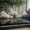 Snow Wave Stone Slice Garden Landscaping Decoration (6)