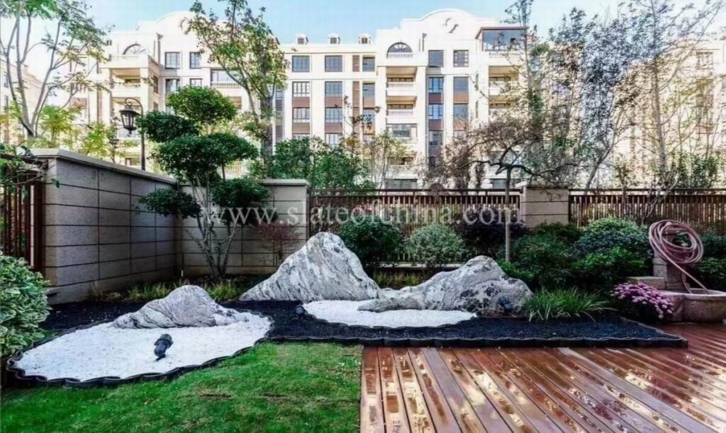 Snow Wave Stone Slice Garden Landscaping Decoration (9)