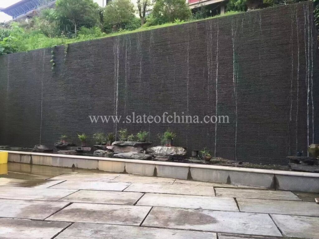 The Flowing Water Stone Faced Wall (2)