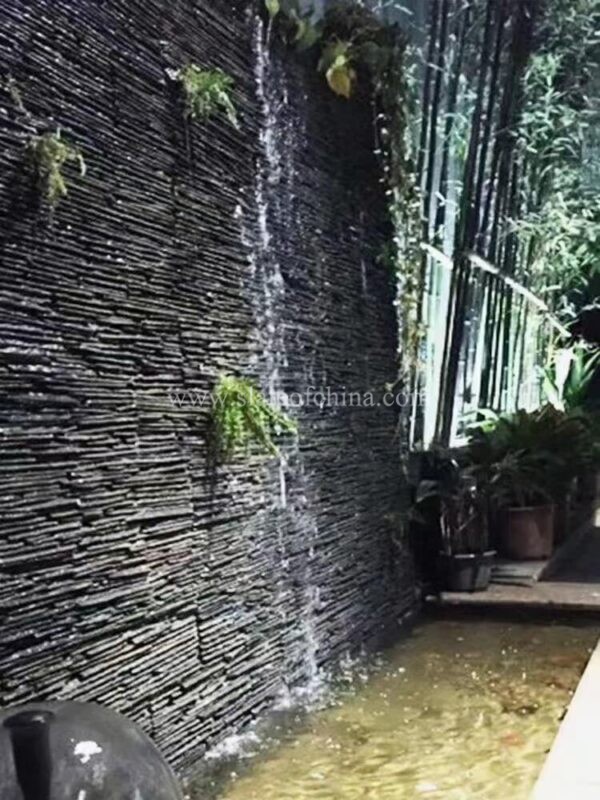 The Flowing Water Stone Faced Wall (9)