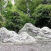 Snow Wave Stone Slice Garden Landscape (4)