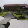 Black Stone And White Gravel Landscaping (4)