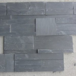 Black Mixed Sized Split Slate Panel (13)