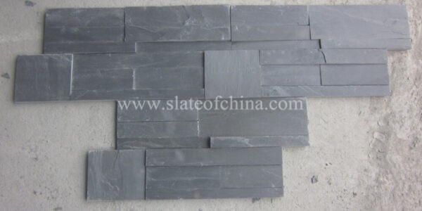 Black Mixed Sized Split Slate Panel (13)