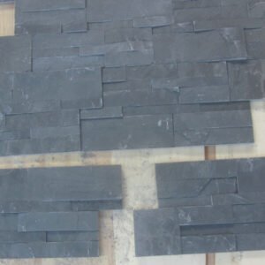 Black Mixed Sized Split Slate Panel (17)