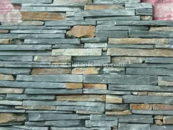 Black Rustic Rough Slate Panel (5)