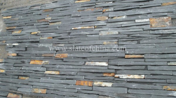 Black Rustic Rough Slate Panel (9)