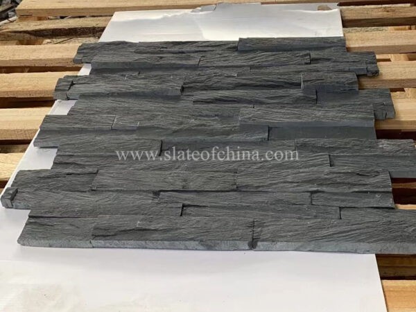 Pure Black Wall Panel Stone (4)