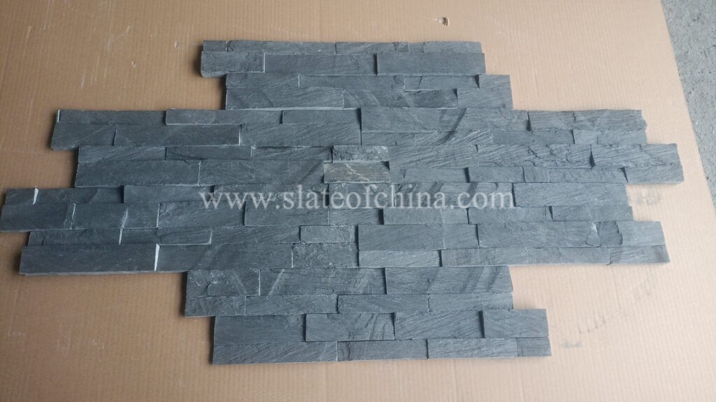 Pure Black Wall Panel Stone (6)