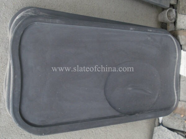 Solid Slate Tea Tray