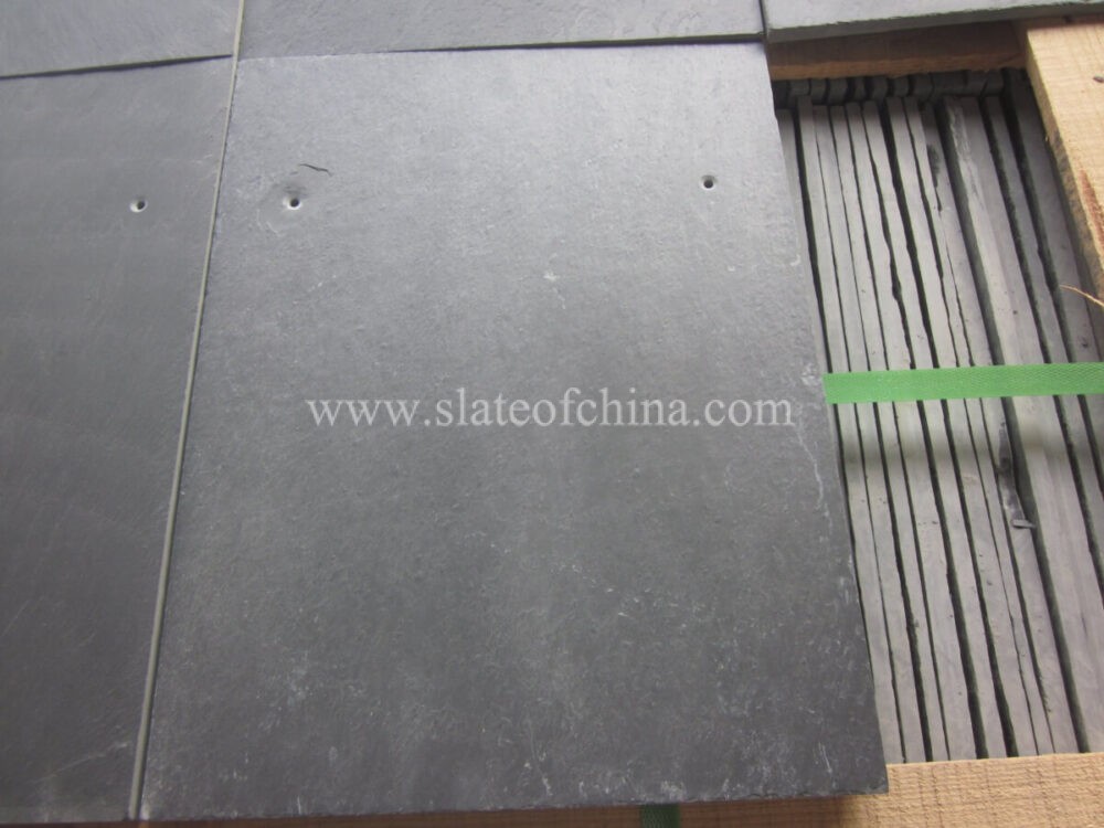 Blue Black Sawn Edge Roofing Slate 30x20cm (18)