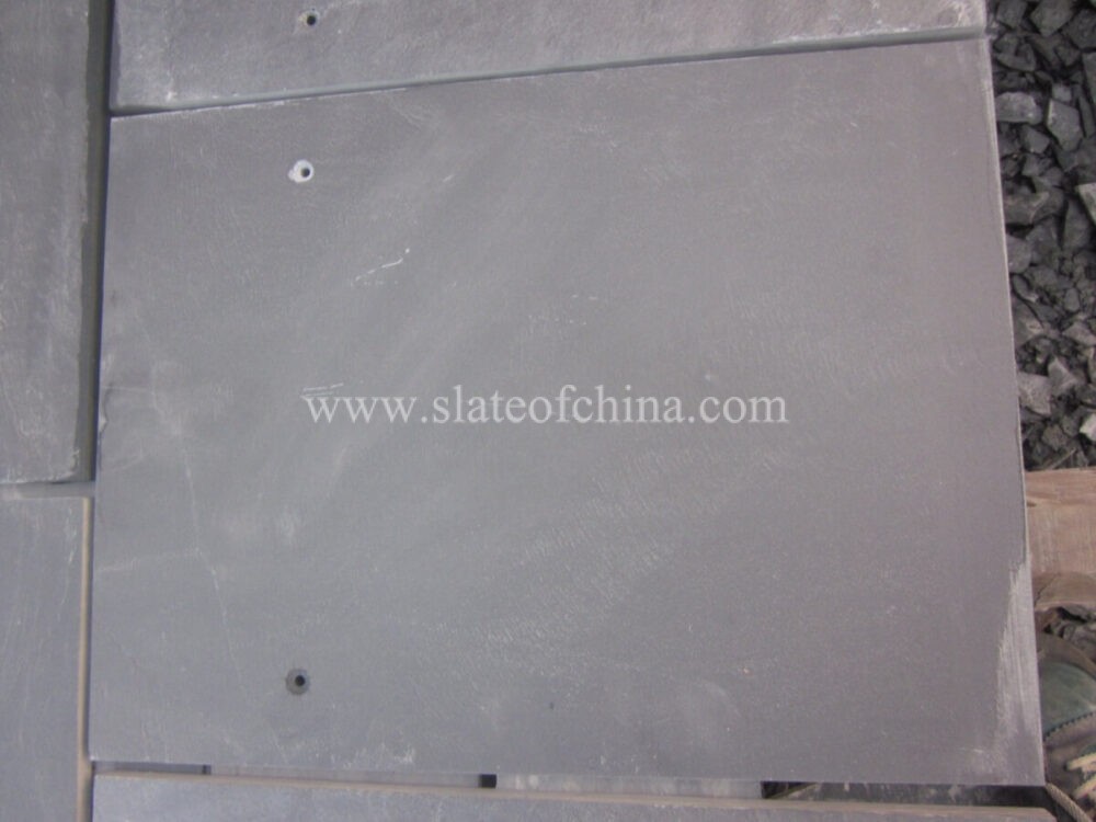 Blue Black Sawn Edge Roofing Slate 30x20cm (22)