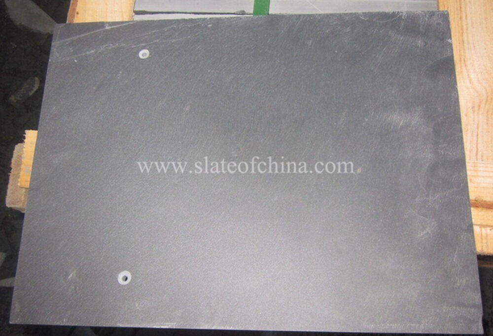 Blue Black Sawn Edge Roofing Slate 30x20cm (4)