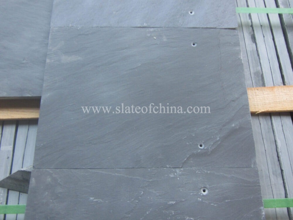 Blue Black Sawn Edge Roofing Slate 30x20cm (8)