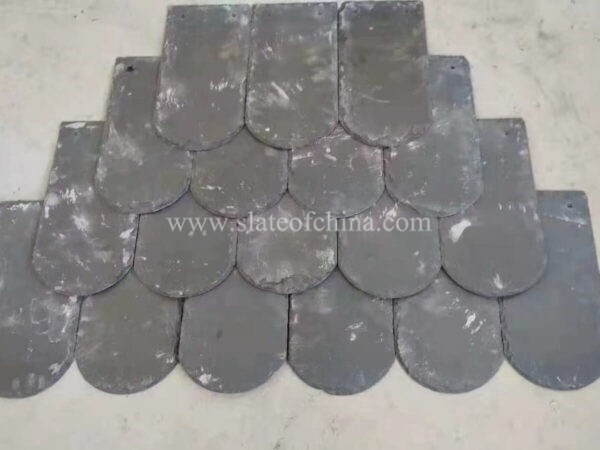 Charcoal Grey Roofing Slate Round Head (2)