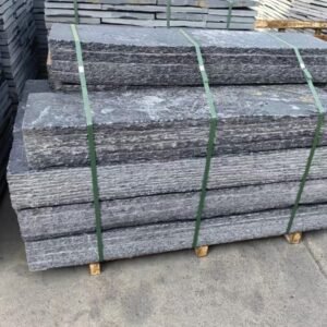 Chiseled Edge Blue Black Slate Steps Outdoor Garden (3)