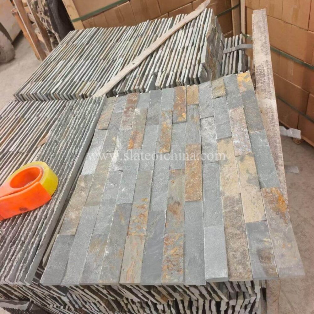 Rustic 4 Stripes Wall Cladding Slate (2)