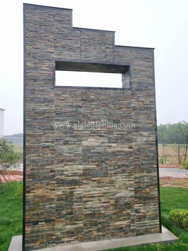 Rustic 4 Stripes Wall Cladding Slate (6)