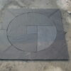 Frost-resistant slate circles