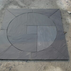 Frost-resistant slate circles