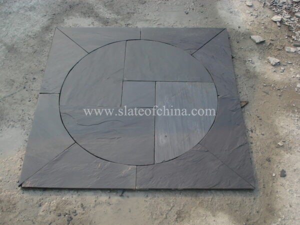 Frost-resistant slate circles