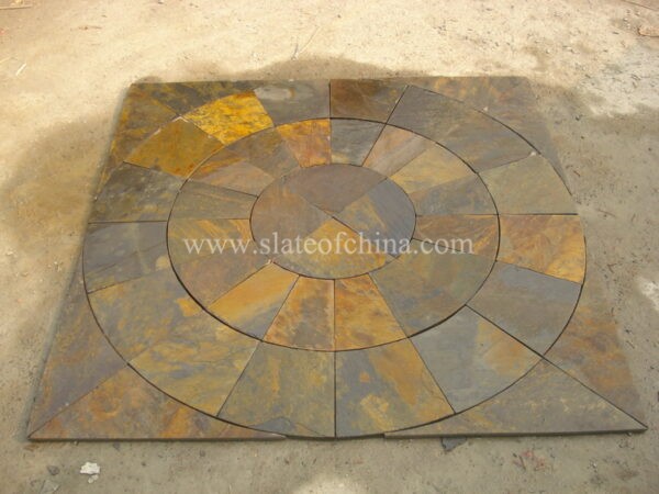 Stone circle outdoor decor