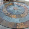 Stylish slate circles