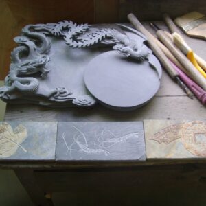 Artistic inkstone for international buyers