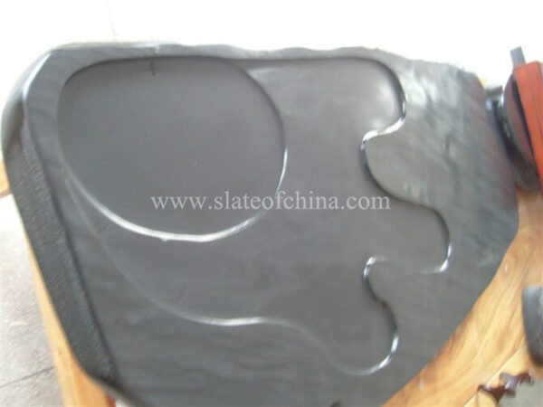 High-quality slate tea tray