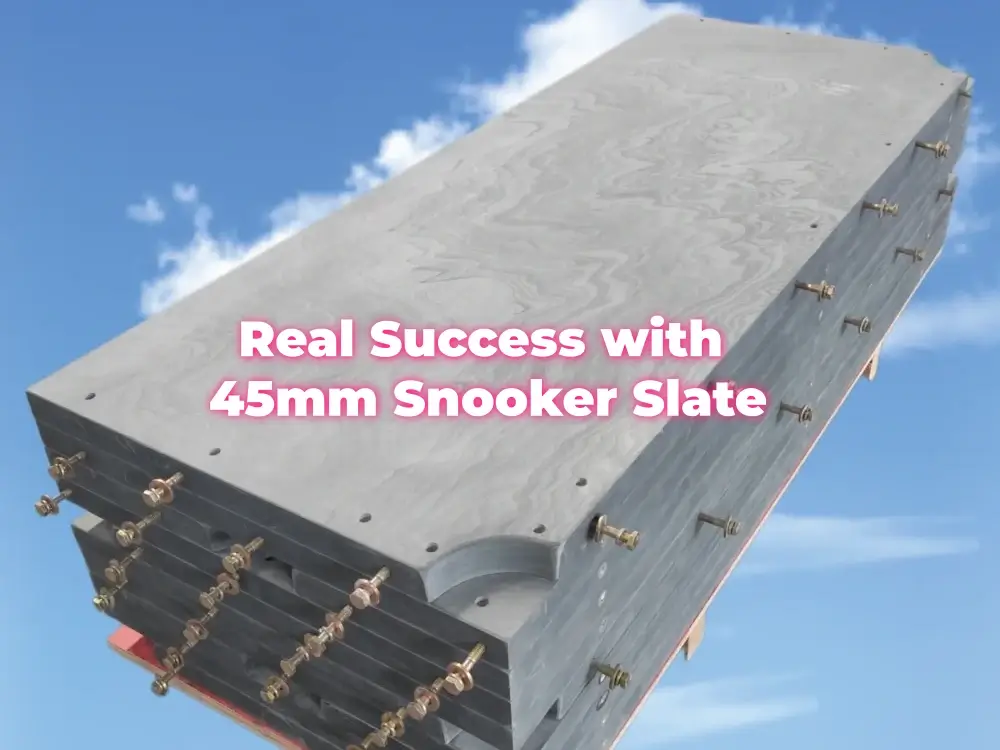 12ft45mm snooker slates