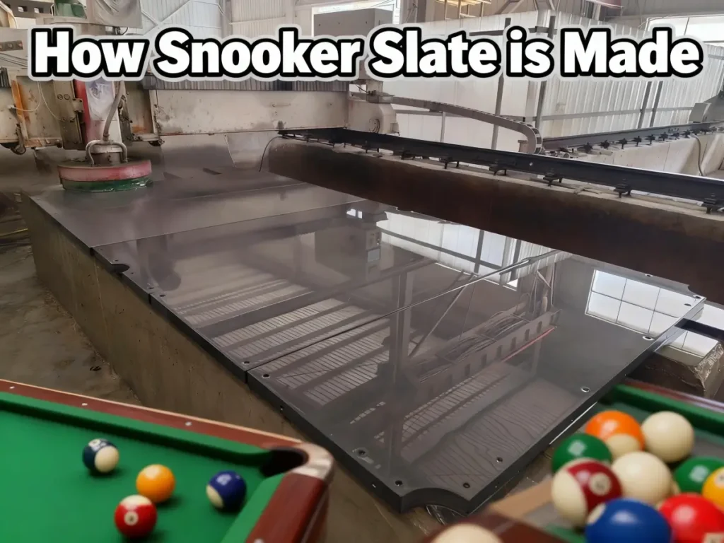 how snooker slate is made